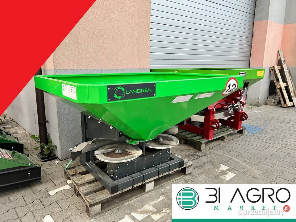 Rozsiewacz nawozów polowy RS600N 2tarczowy 600