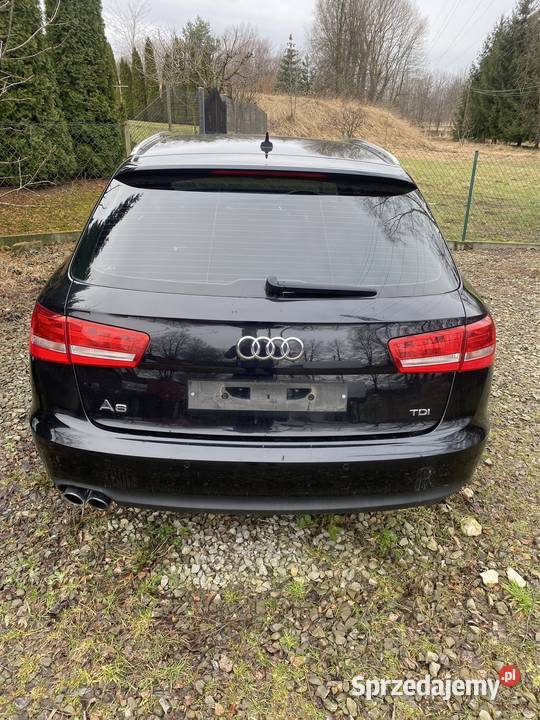 Audi a6 c7 LZ9Y klapa zderzak tyl osobowe Części samochodowe Pełkinie
