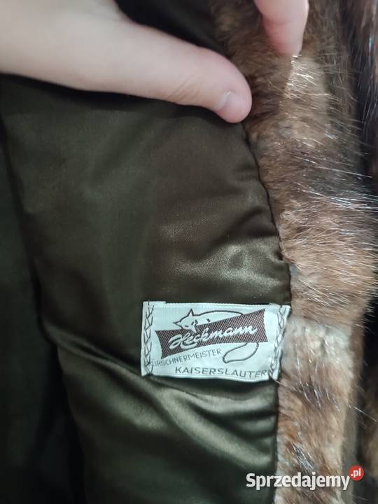 Futro naturalne z piżmaków podkarpackie