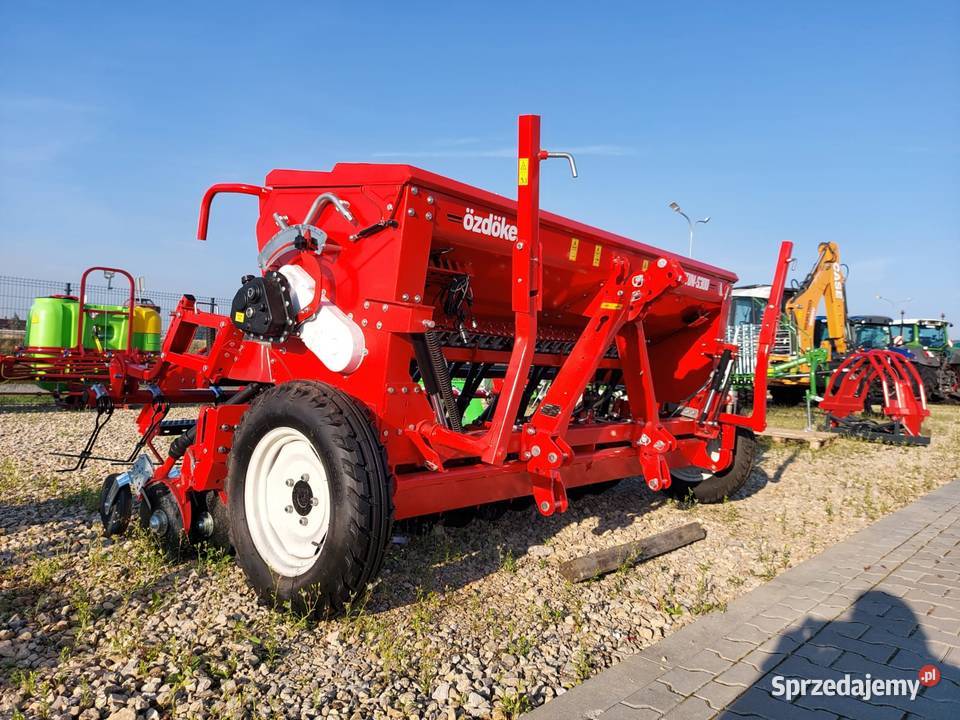 Siewnik Zbożowy dwutalerzowy Ozdoken 3m łódzkie Bełchatów sprzedam