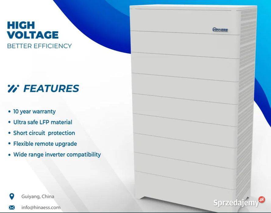 HinaESS Magazyn energii HV PowerStack 25 kWh BMS