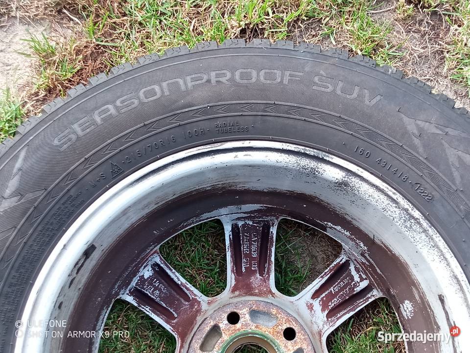 sprzedam opony zimowe nokian 100h dot 1222r 2 16cale Pozostałe kujawsko-pomorskie Strzelno