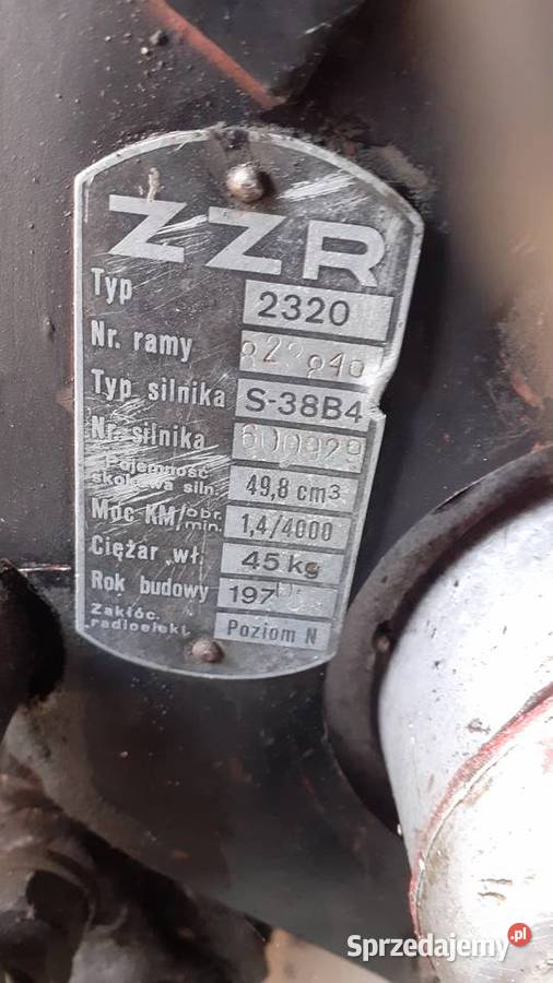 Komar na pedały dwusuwowy