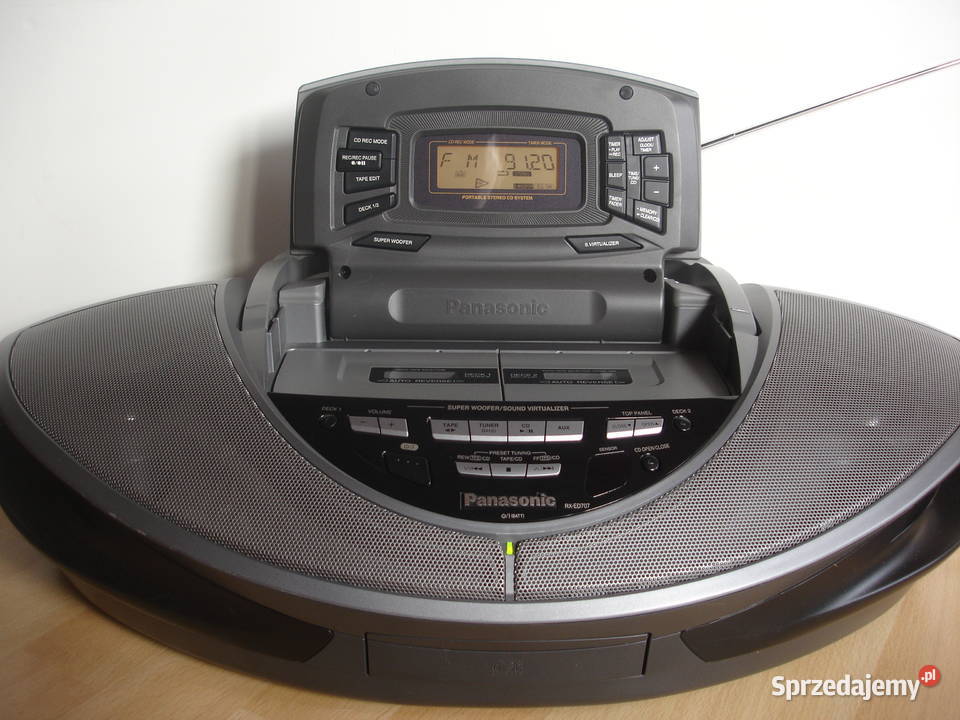 Radiomagnetofon PANASONIC RXED707 Zielona Góra