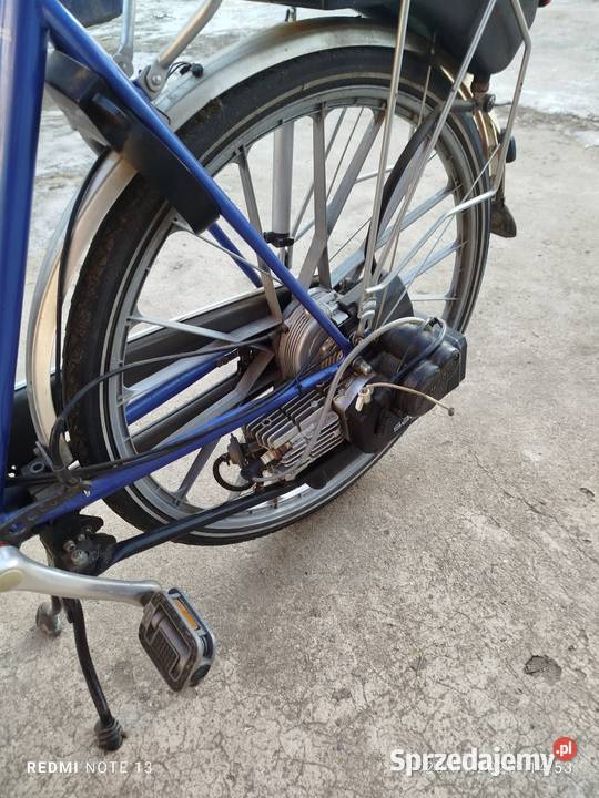 Saxonette Rower z silnikiem spalinowym Dąbie sprzedam