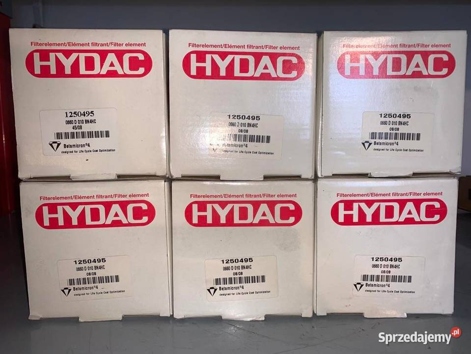 Filtr olejowy 0660 D 010 1250495 Hydac Filter Warszawa