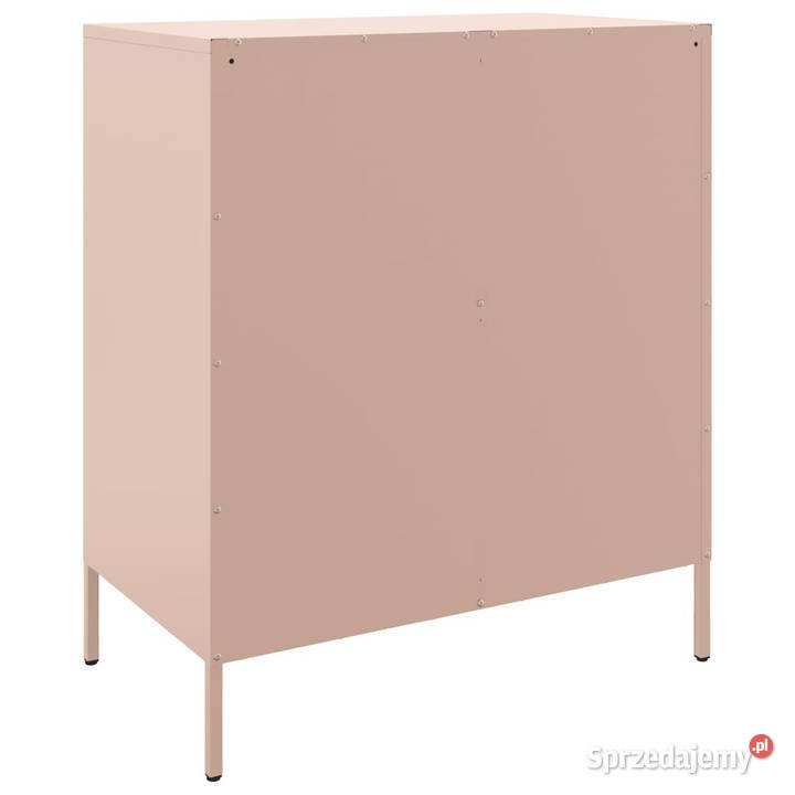 Szafka różowa 68x39x79 stal WM842953 Pozostałe mazowieckie