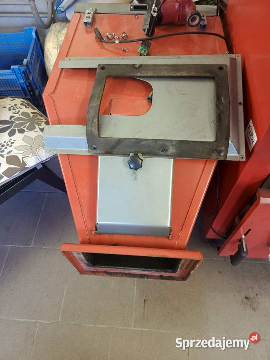 Piec na ekogroszek i podajnik grzejniki boiler Pomyków