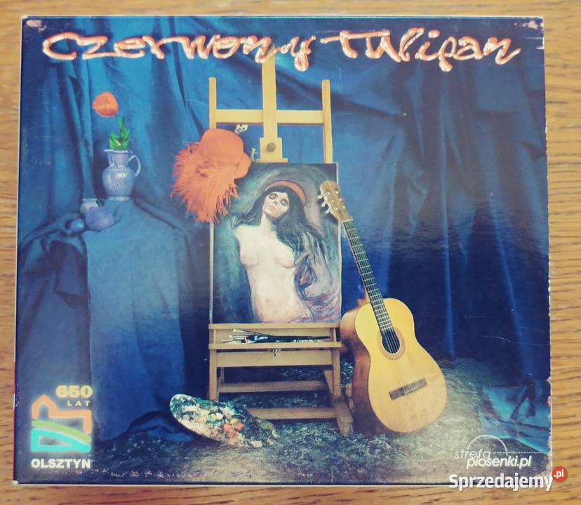 Czerwony Tulipan okazjonalny zestaw 3 CD CD mazowieckie Milanówek