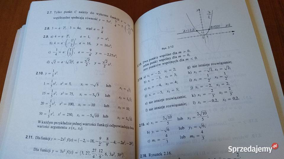Matematyka 7 zbiór zadań z rozwiązaniami klasy szkoła podstawowa Gdańsk