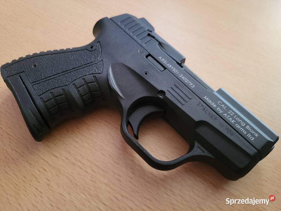 Pistolet Stalker M906 czarny nowy kabora skora Pozostałe Wrocław