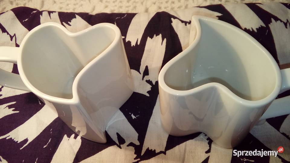 Zakochane kubeczki w kształcie serc mazowieckie Warszawa