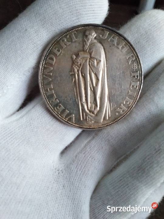 Srebrny medal 1928 Żary