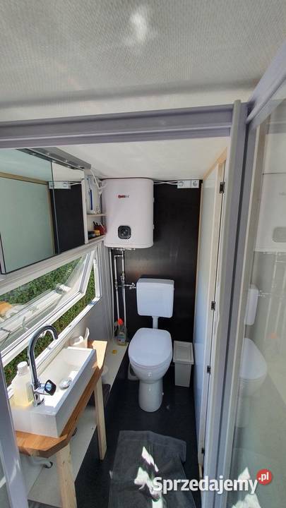 Przyczepa kempingowa Hobby wc prysznic ciepła
