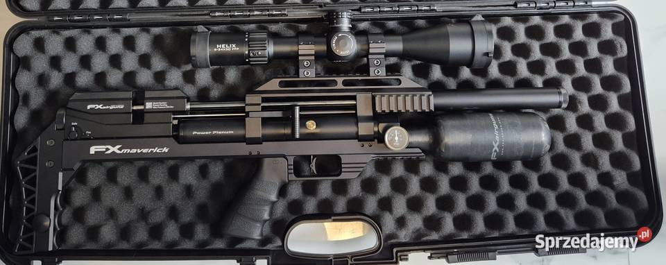 Sprzedam zestaw Wiatrówka PCP FX Maverick podlaskie Białystok sprzedam