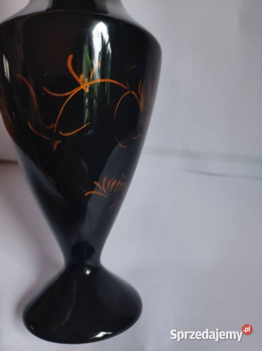 złote rybki wazon flakon amfora z laki retro inny kolor Kielce