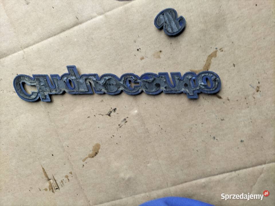 FIAT CINQUECENTO S ZNACZEK EMBLEMAT NAPIS osobowe lubelskie