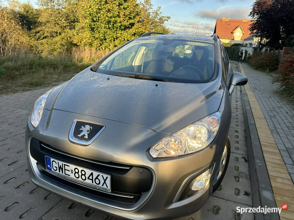 Peugeot 308 Znikomy przebieg 8 airbag tempomat 1400cm3 pomorskie Wejherowo