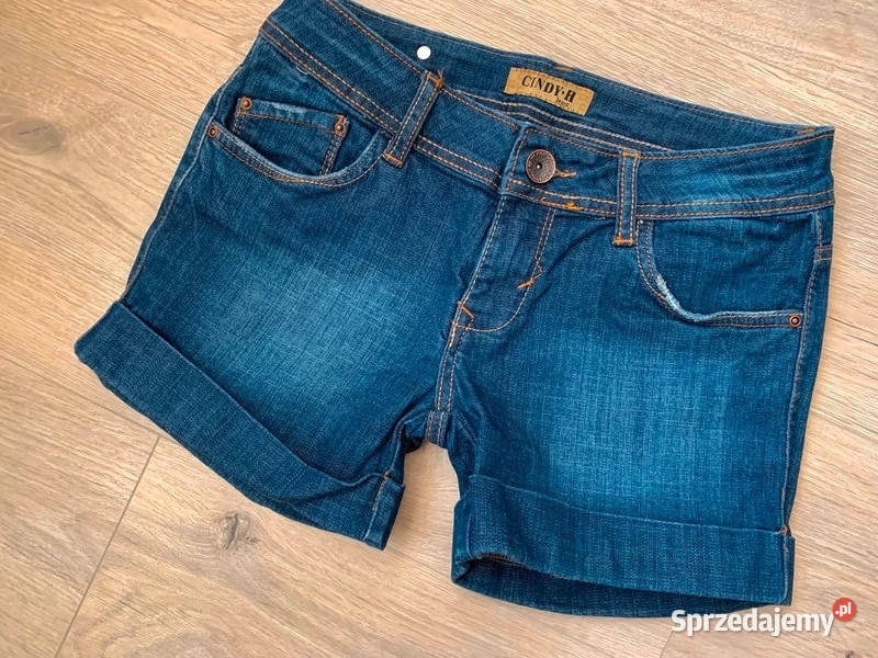 Cindy Jeans zgrabne spodenki jeansowe Spodnie Moda i Styl sprzedam