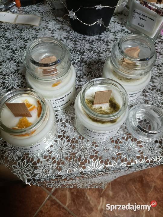 Świeca zapachowa sojowa 100 ekologiczna 150ml wielkopolskie