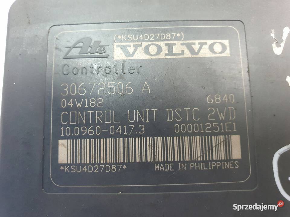Volvo S40 II V50 POMPA ABS hamulcowa 30672506A osobowe lubelskie Chełm