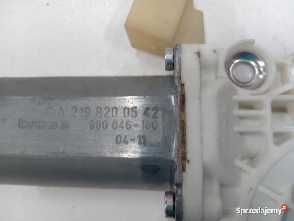 SILNICZEK SZYBY PRAWY LEWY TYŁ MERCEDES CLS W219