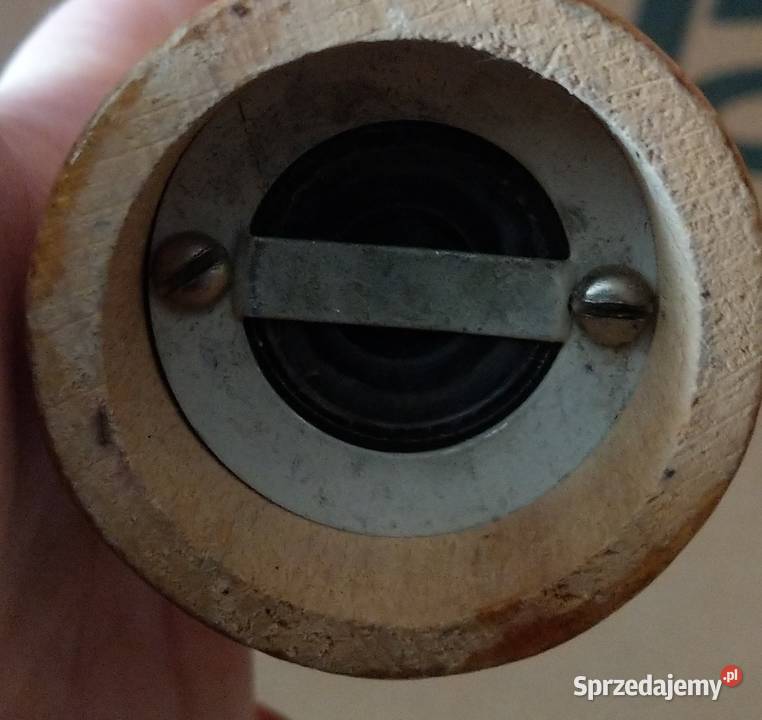 Stary PRL młynek do pieprzu drewniany wysyłka Dom i Ogród Warszawa sprzedam