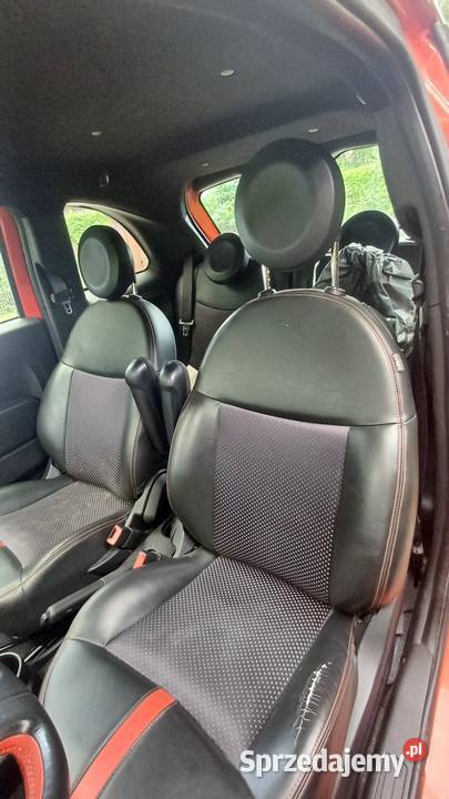 Fiat 500e 2014 rOrange jedyny taki Kraków 118KM 500 Electric