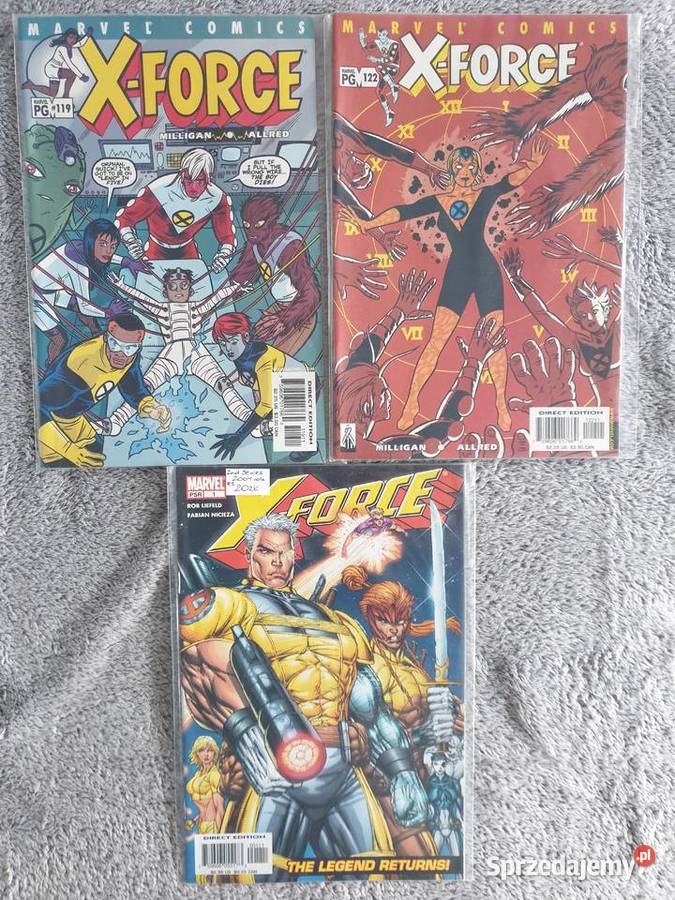 XForce kolekcja 32 oryginalnych komiksów Marvel Amerykańskie Gdynia