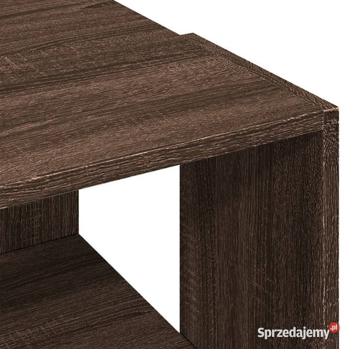 Stolik kawowy brązowy dąb 895x48x30 WM848156 Warszawa