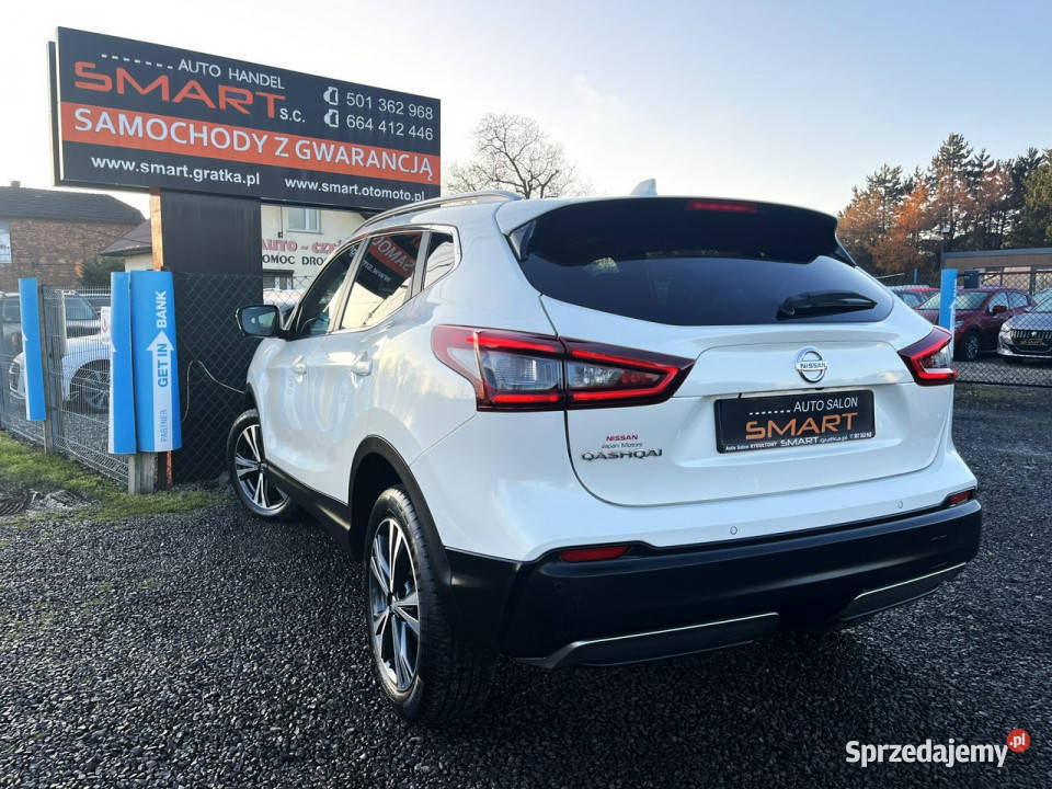 Nissan Qashqai Navi Kamera 360 Panorama Biała szyberdach Rydułtowy