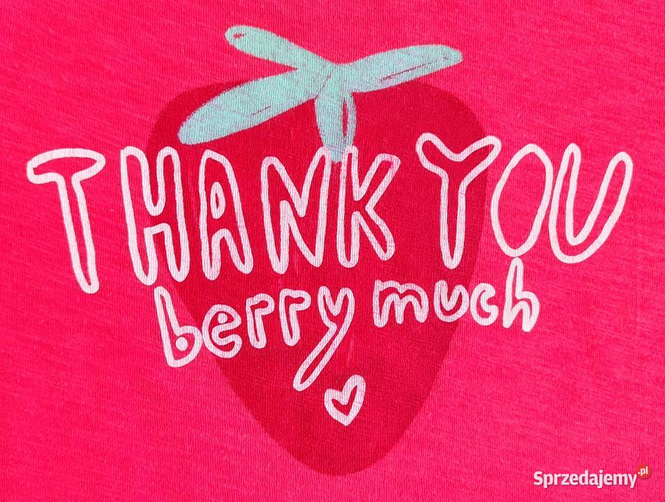 Koszulka Thank You berry much Zara 104 sprzedam