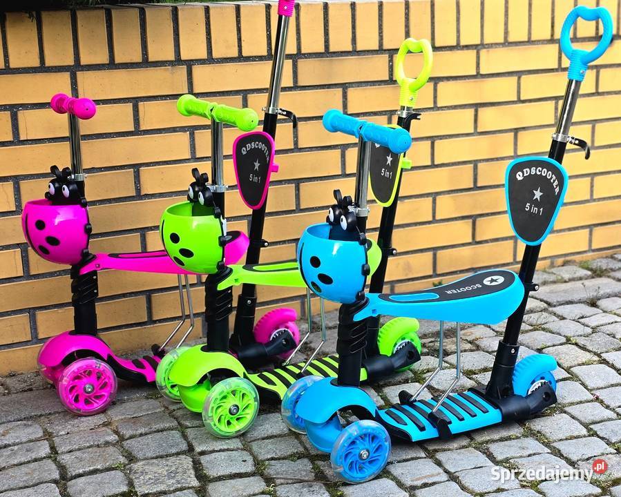 HULAJNOGA BALANSOWA TRÓJKOŁOWA LED DZIECI 5w1 z Lublin sprzedam