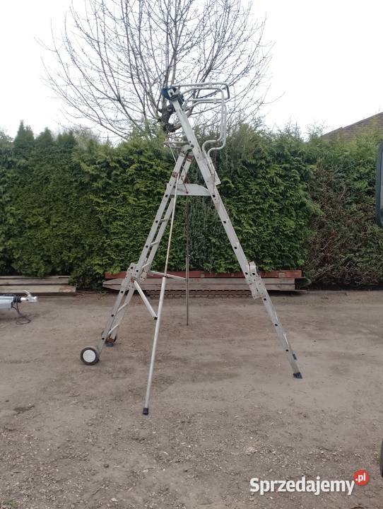 Drabina Aluminiowa Podest roboczy Rusztowanie Pabianice