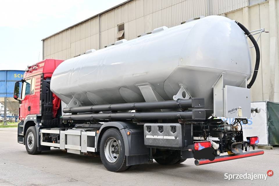 Heitling silos 4 komorowy do paszy MAN TGS 18410 Biała Podlaska