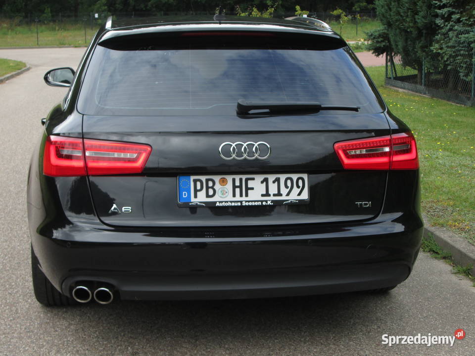 A6 TDI 177 Pełna Zadbany Bezwypadkowy Skóry Navi światła LED Kościerzyna sprzedam