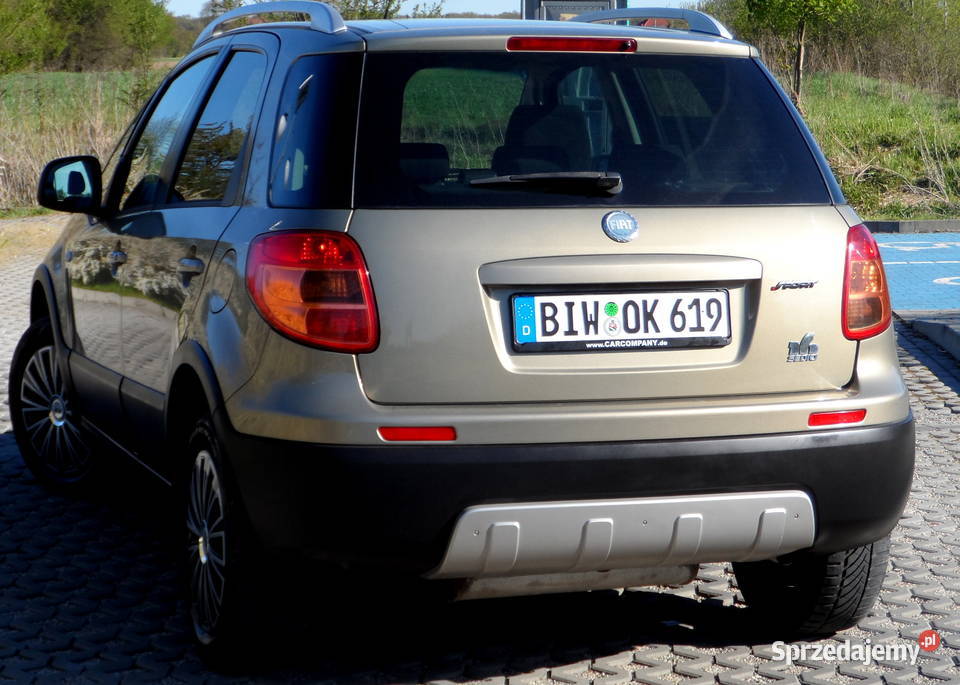 FIAT Sedici 16 4x4 Klima Piekny Zdrowy Spód Sx4 małopolskie Bochnia