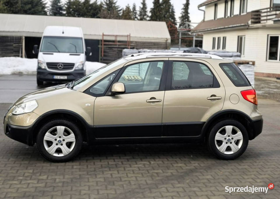 Fiat Sedici Klima Alu Hak 4 x 4 Holandia złoty Nowy Sącz