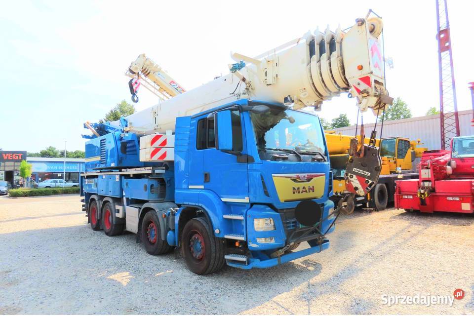 Dzwig samochodowy Liebherr 8x4 zMan