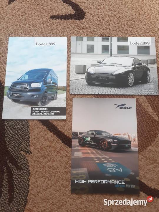 Motoryzacja katalogi prospekty Pozostałe Warszawa sprzedam