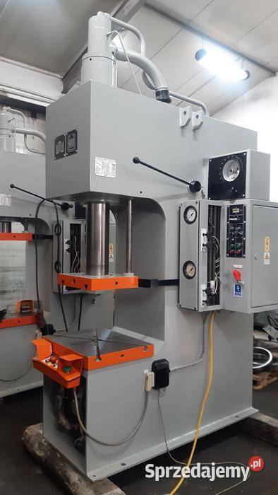 Prasa hydrauliczna WMW PYE 40 S1M z wyrzutnikiem Krobia