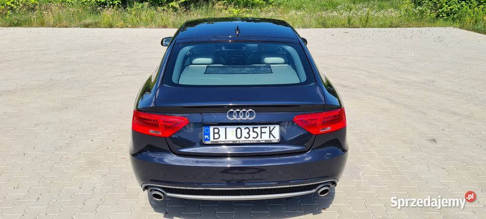 Audi A5 30 TDI Sportback Qattro kupiony w Polsce Białystok