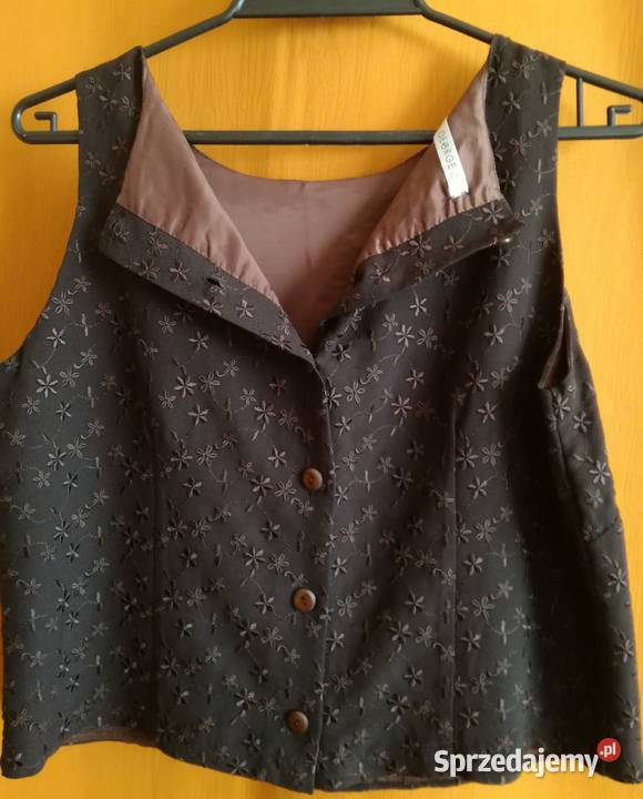 Bluzka bez rękawów z tyłu rozpinanaRozmiar M Łódź