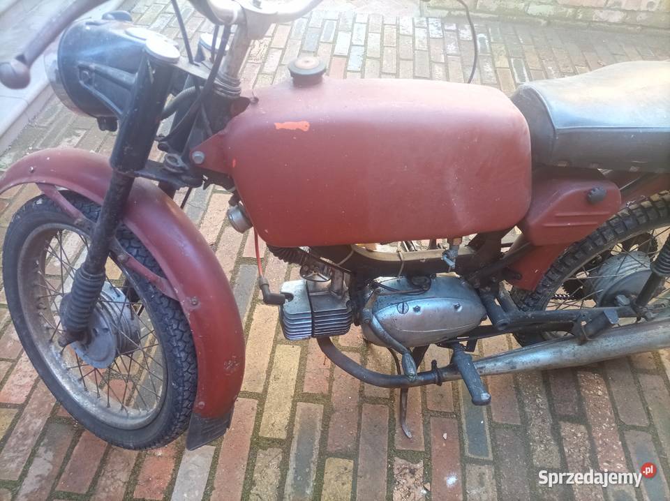 Jawa 50 Mustang lubuskie Nowogród Bobrzański