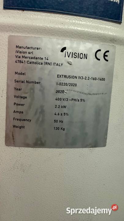 Odciąg wiórów pyłu iVision EXTRUSION
