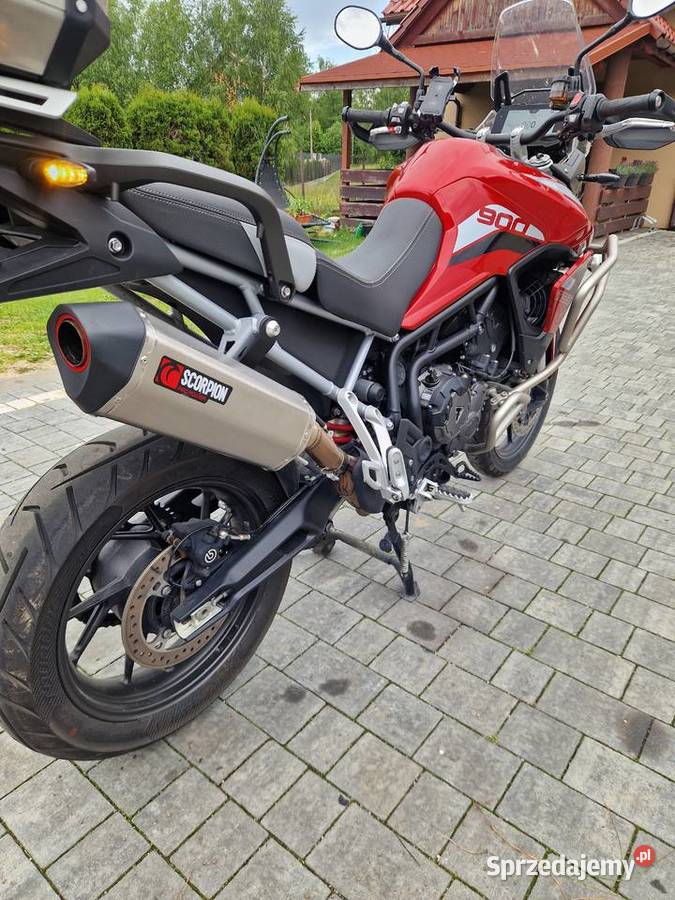 Triumph tiger 900 gt pro wyposażony plus dodatki Cięcina sprzedam