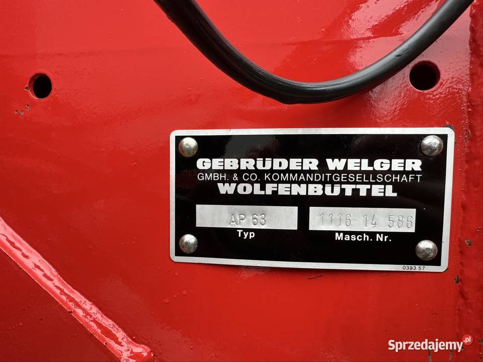 Prasa welger ap63