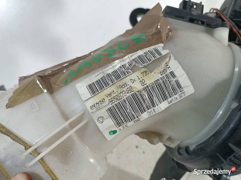 WENTYLATOR DMUCHAWA PRAWY TYŁ CITROEN C4 PICASSO