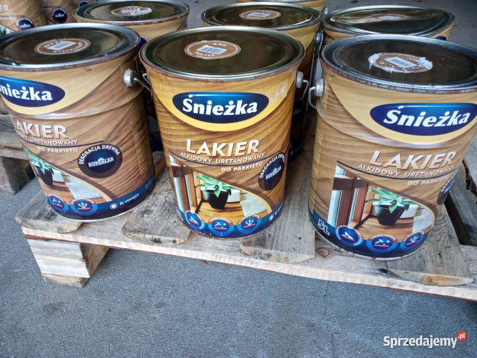 Lakier Alkidowy Uretanowany do drewna Materiały budowlane Augustów