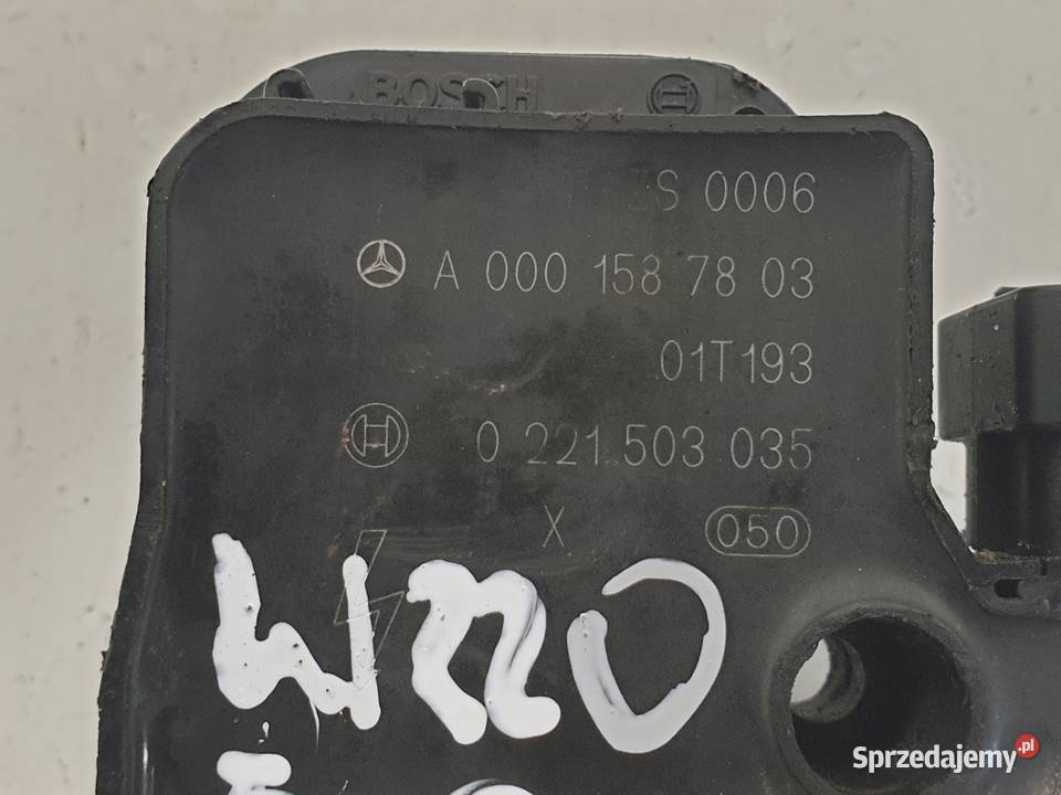 Mercedes W220 50 V8 CEWKA ZAPŁONOWA A0001587803 osobowe Janów